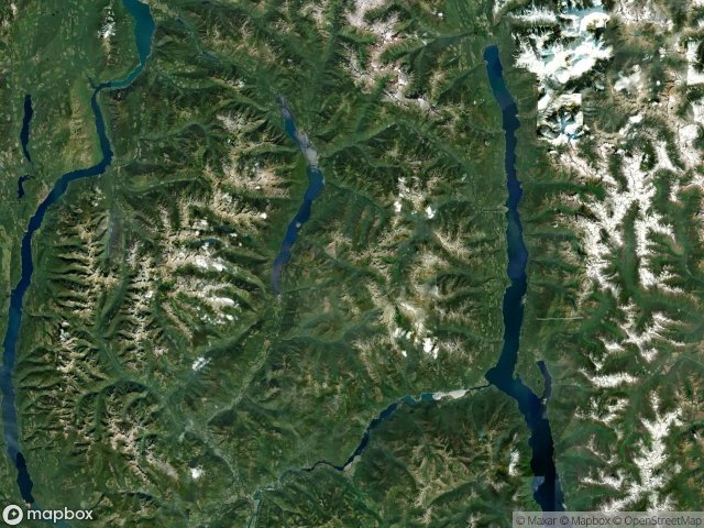 Urbex Map Central Kootenay