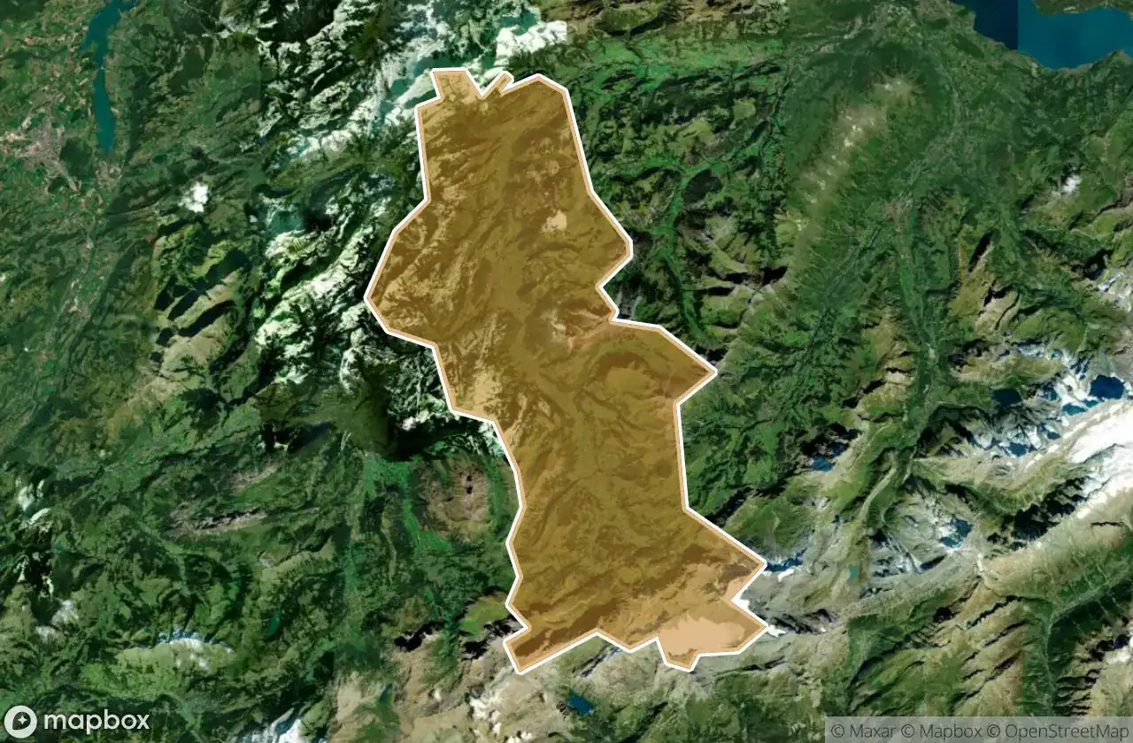 Obersimmental अर्बेक्स मैप