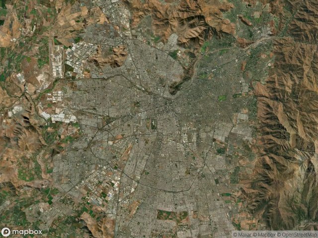 Santiago अर्बेक्स मैप