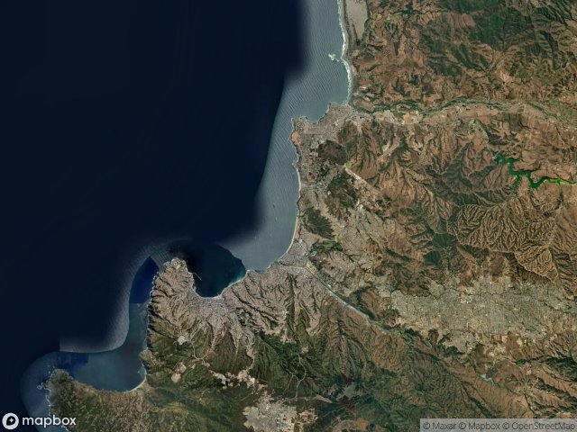 Valparaiso अर्बेक्स मैप