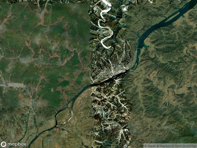 Urbex mapa Dandong