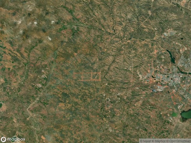 Urbex mapa Ordos