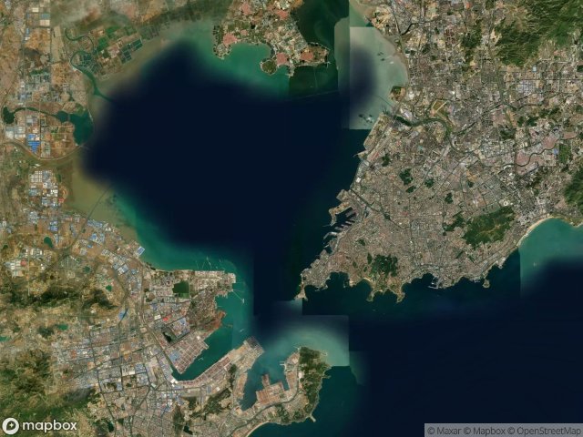 Urbex mapa Qingdao