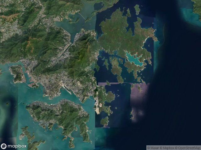 Urbex mapa Sai Kung