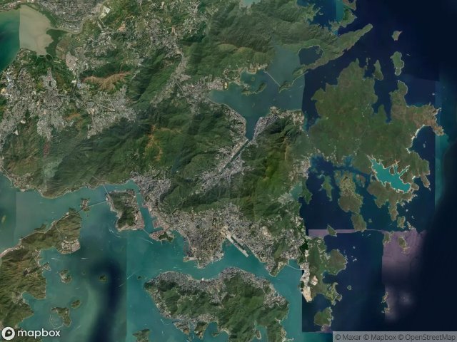 Urbex mapa Sha Tin