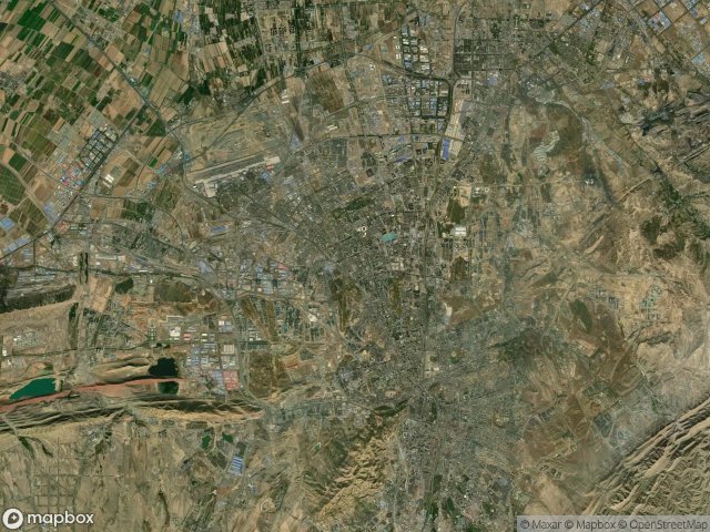 Urbex mapa Urumqi