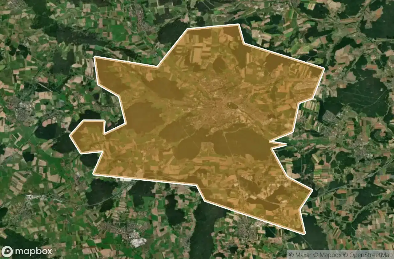 Ansbach अर्बेक्स मैप