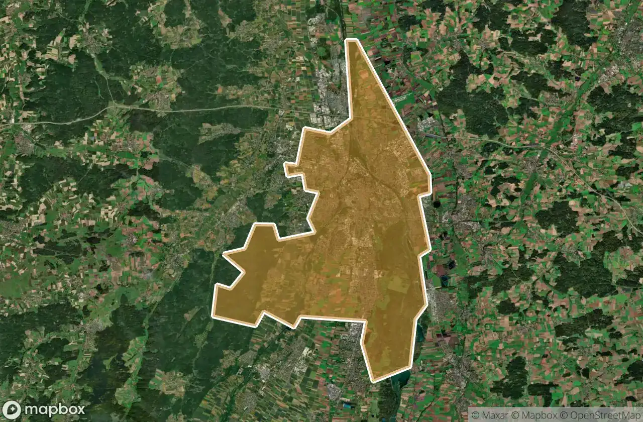 Augsburg अर्बेक्स मैप