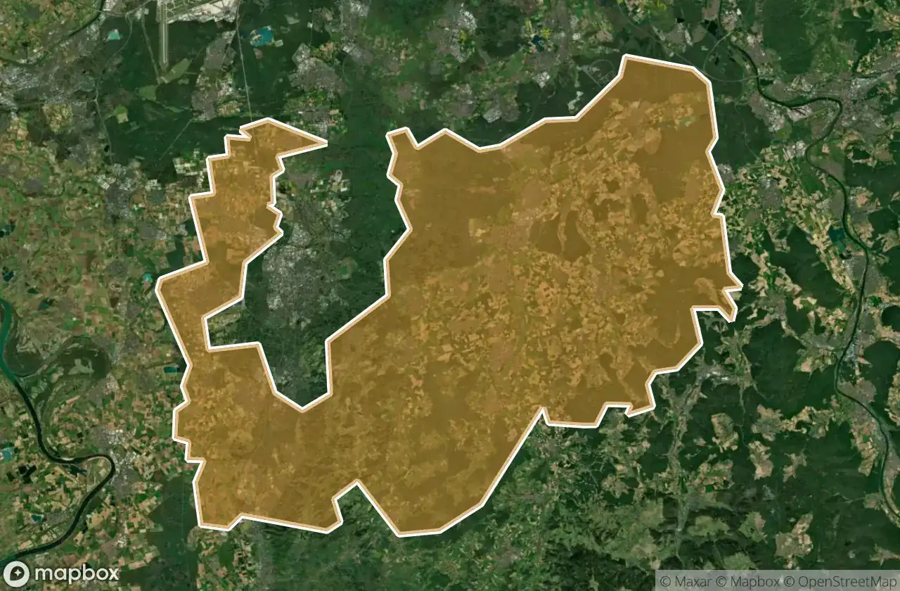 Darmstadt Dieburg अर्बेक्स मैप