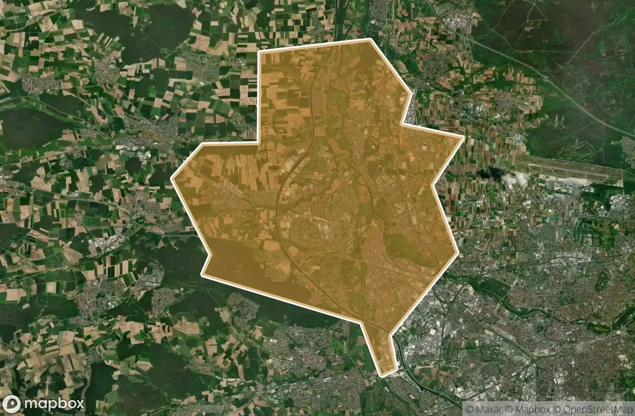Furth Kreisfreie Stadt अर्बेक्स मैप