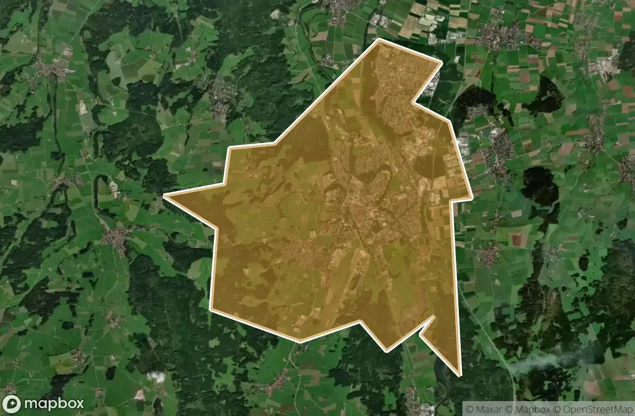 Kaufbeuren अर्बेक्स मैप