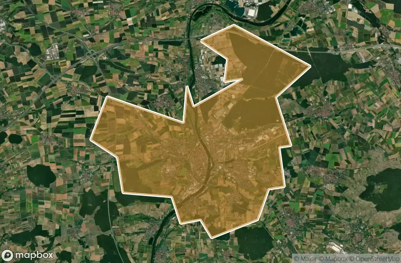 Kitzingen अर्बेक्स मैप