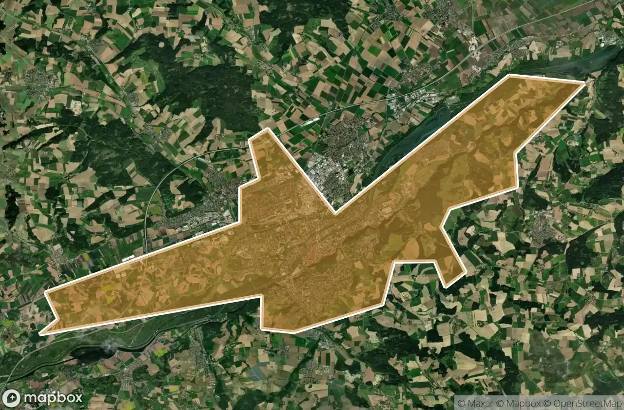 Landshut Kreisfreie Stadt अर्बेक्स मैप
