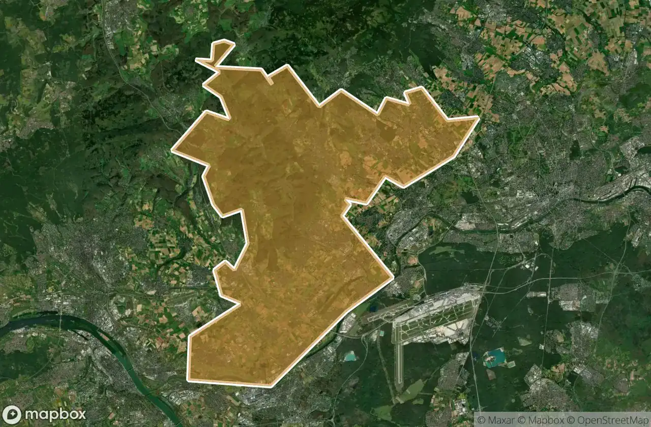 Main Taunus Kreis अर्बेक्स मैप