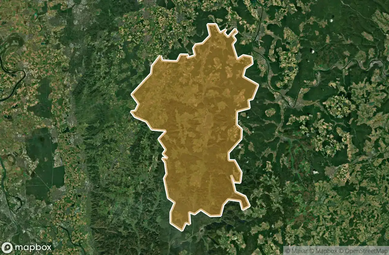Odenwaldkreis अर्बेक्स मैप