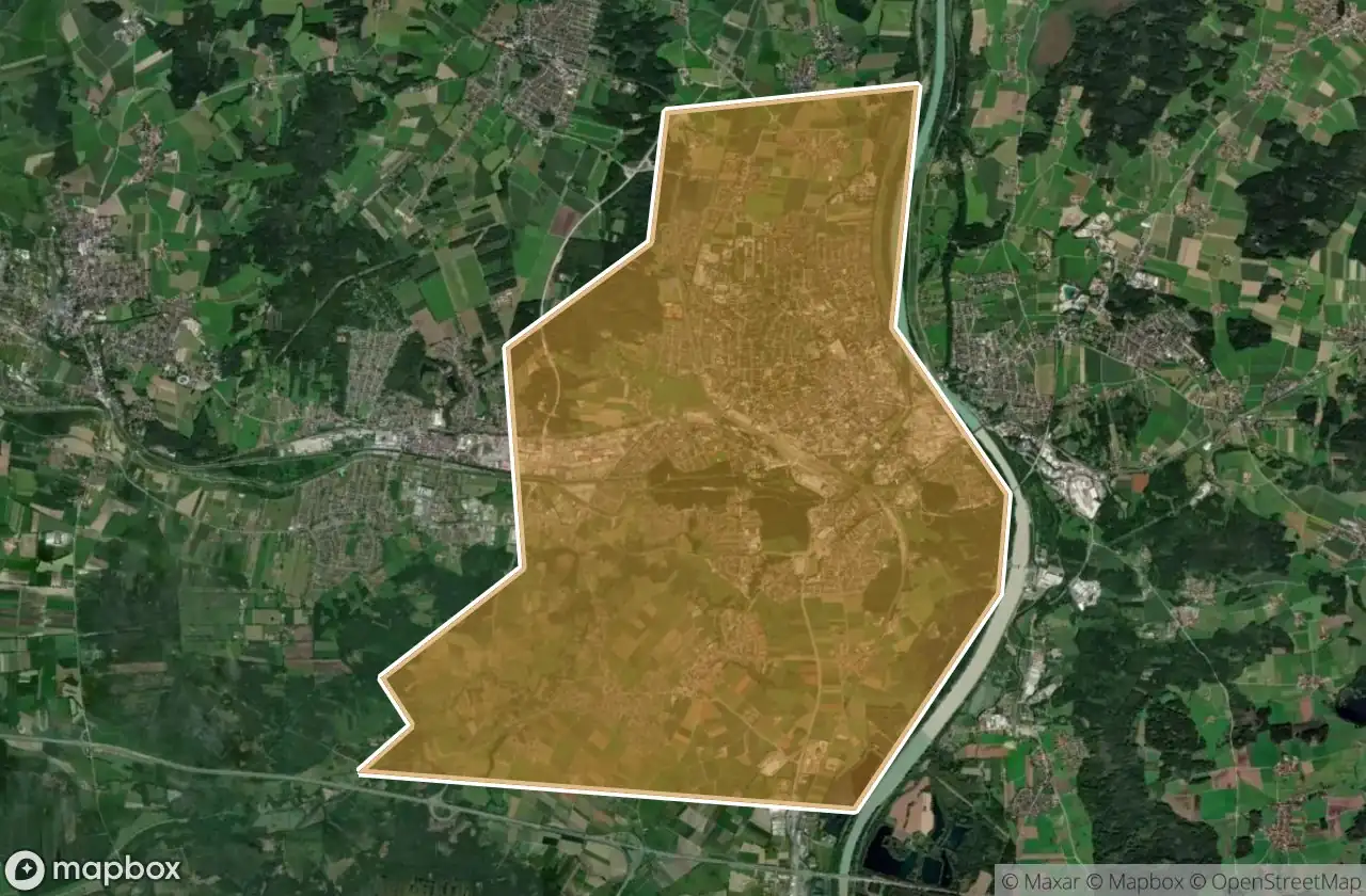 Rosenheim Kreisfreie Stadt अर्बेक्स मैप