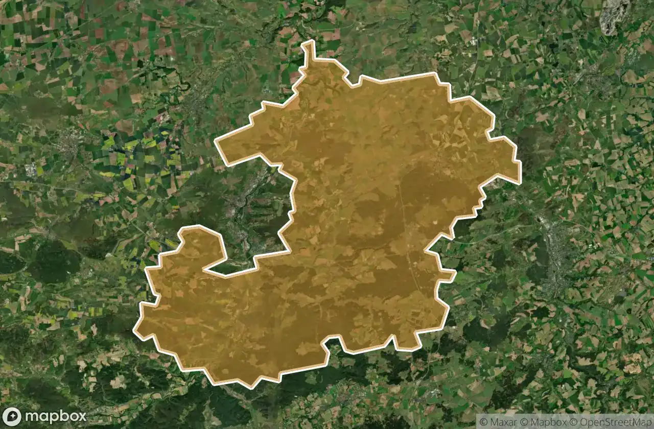 Saale Holzland Kreis अर्बेक्स मैप