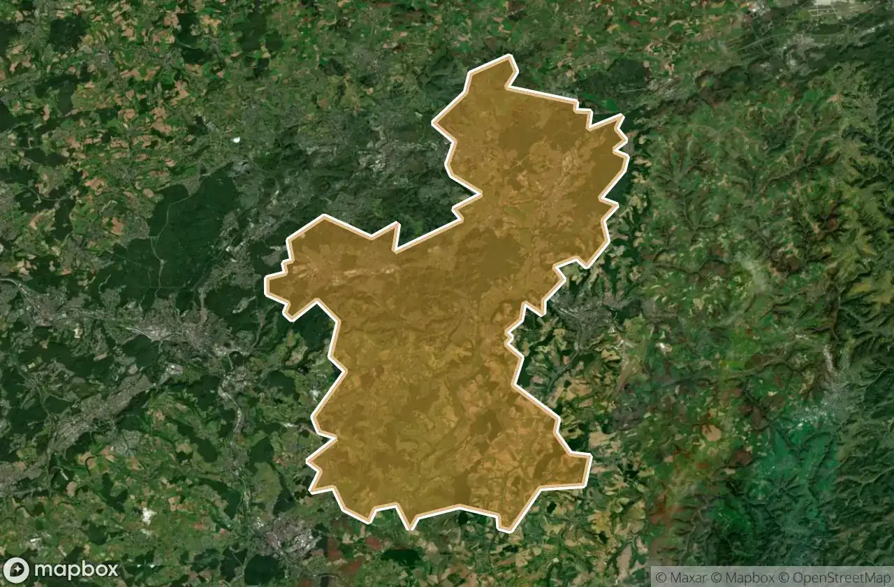 Saarpfalz Kreis अर्बेक्स मैप