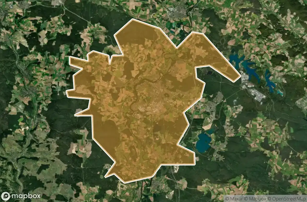 Schwandorf अर्बेक्स मैप