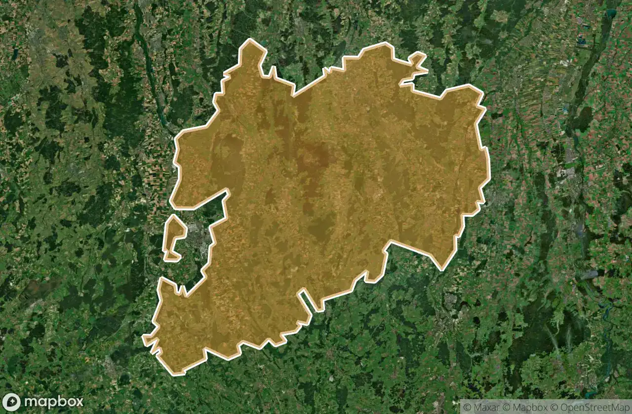 Unterallgau अर्बेक्स मैप
