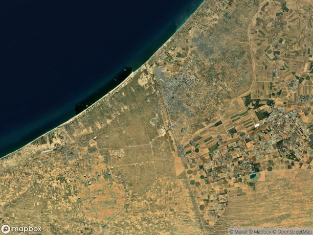 Rafah अर्बेक्स मैप