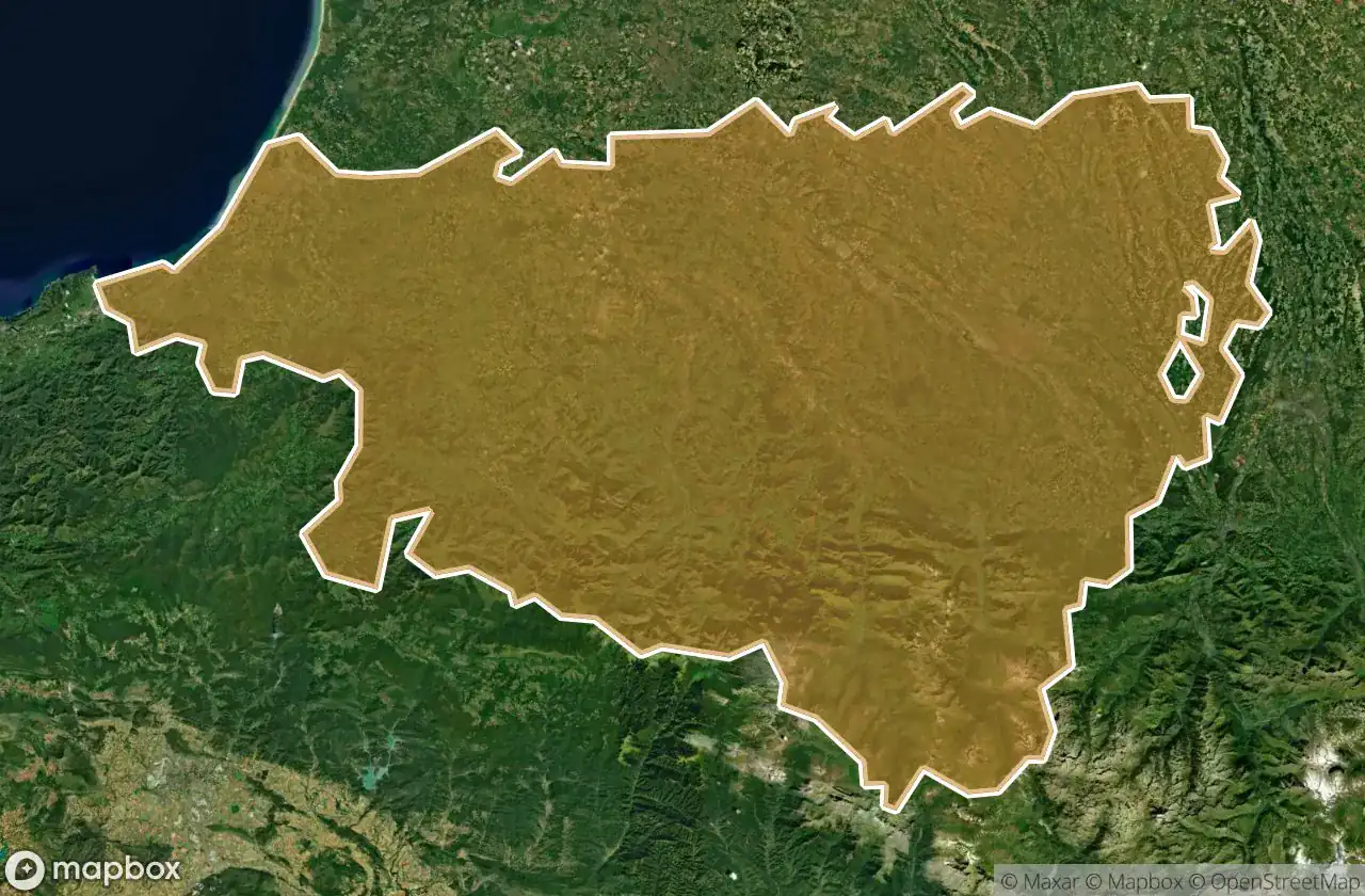 Urbex Map Pyrénées-Atlantiques