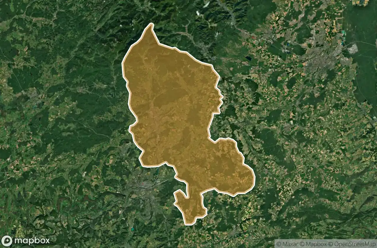 Urbex mapa Territoire de Belfort