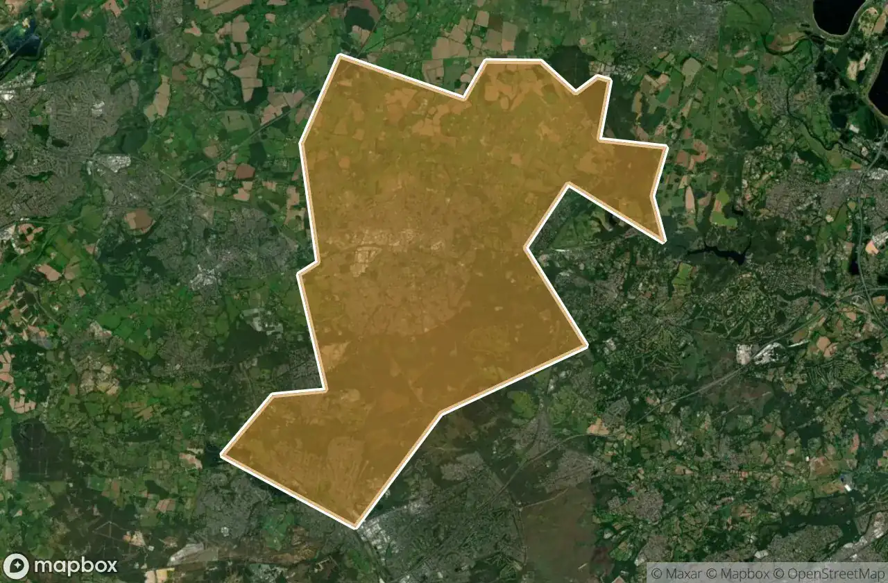 Urbex Map Bracknell Forest