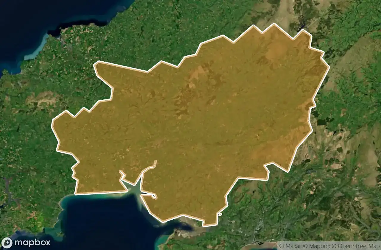 Urbex Map Carmarthenshire