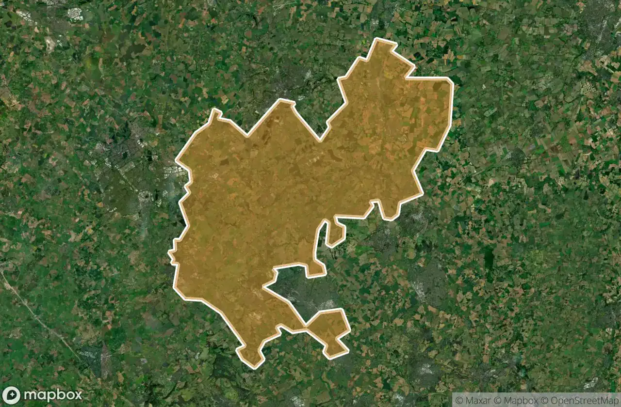 Urbex Map Central Bedfordshire