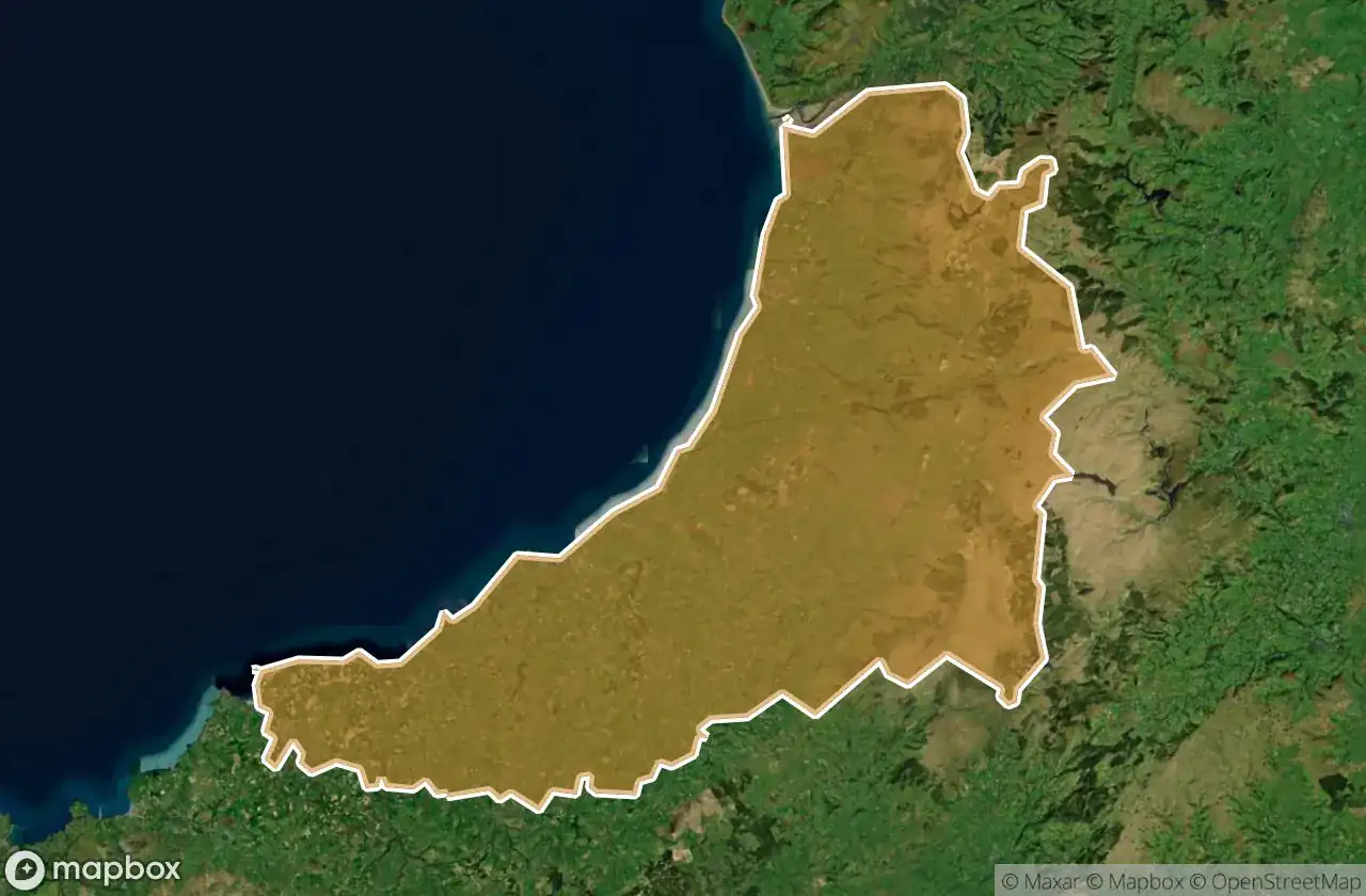 Urbex Map Ceredigion