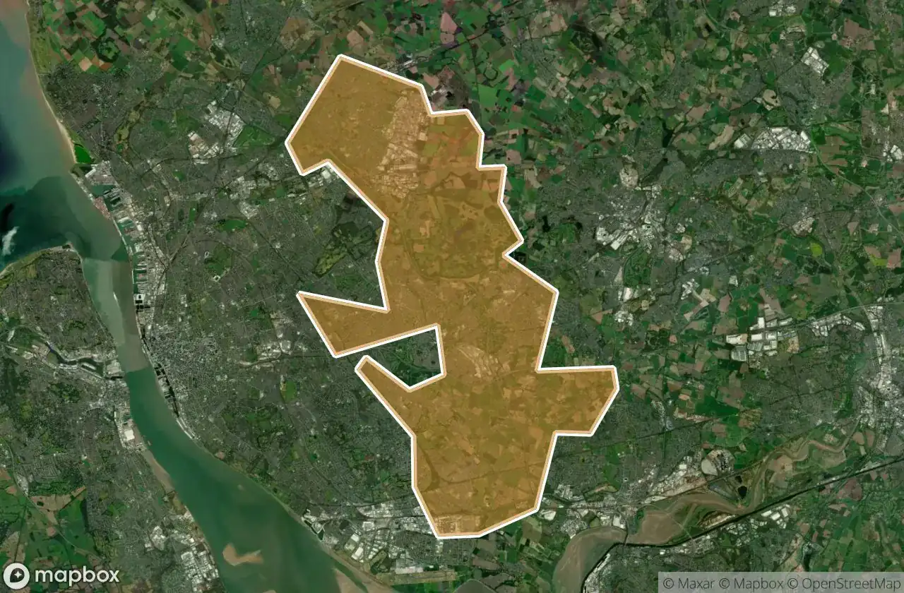 Urbex Map Knowsley