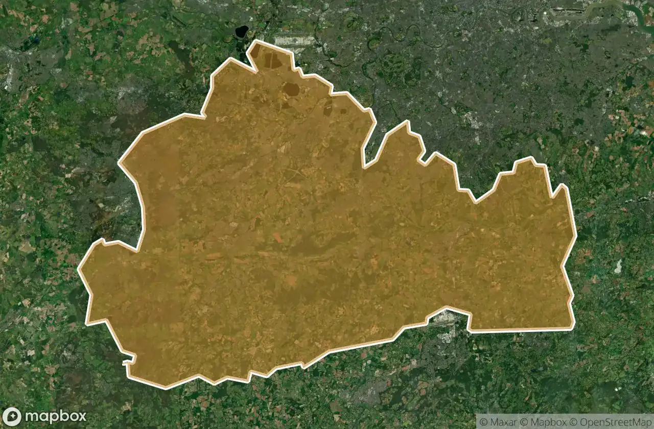 Urbex Map Surrey