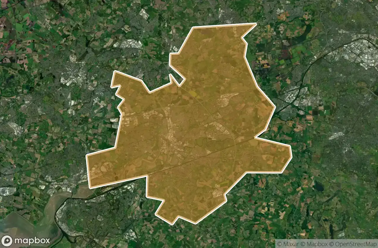 Urbex Map Warrington