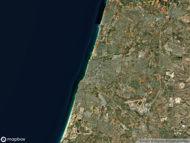 Urbex mapa Tel Aviv