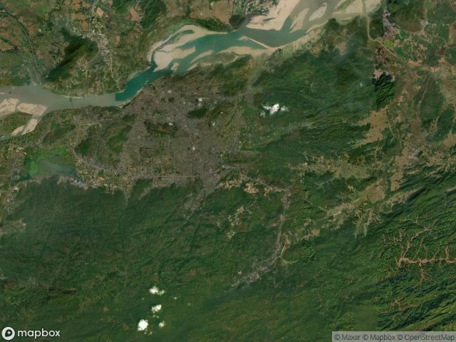 Urbex mapa Ri Bhoi