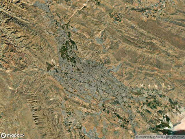 Urbex mapa Shiraz