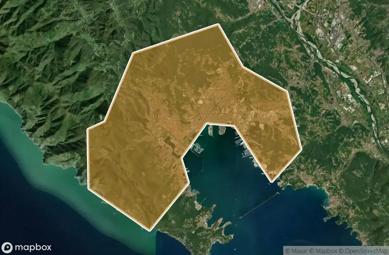 Urbex mapa La Spezia