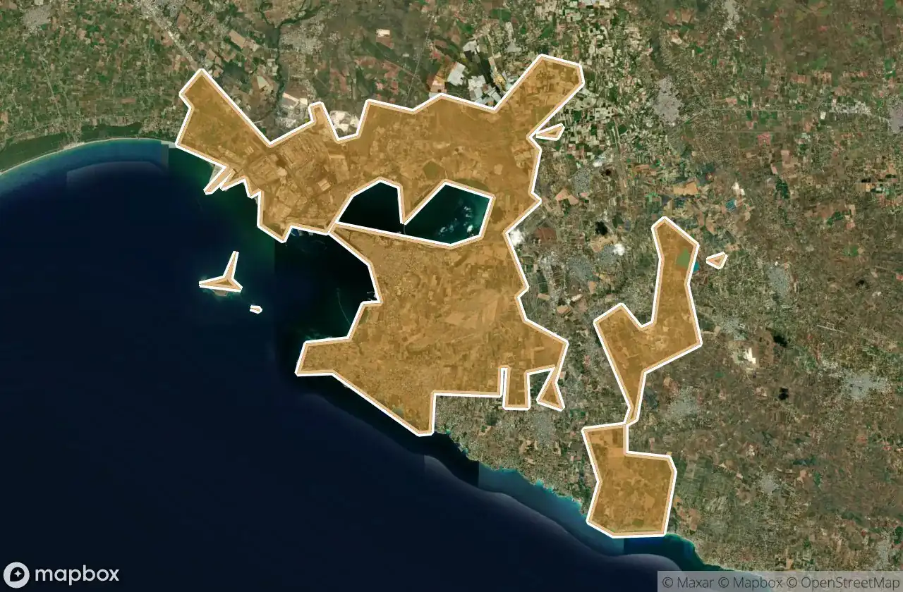 Taranto अर्बेक्स मैप