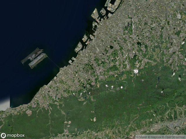 Urbex mapa Kaizuka