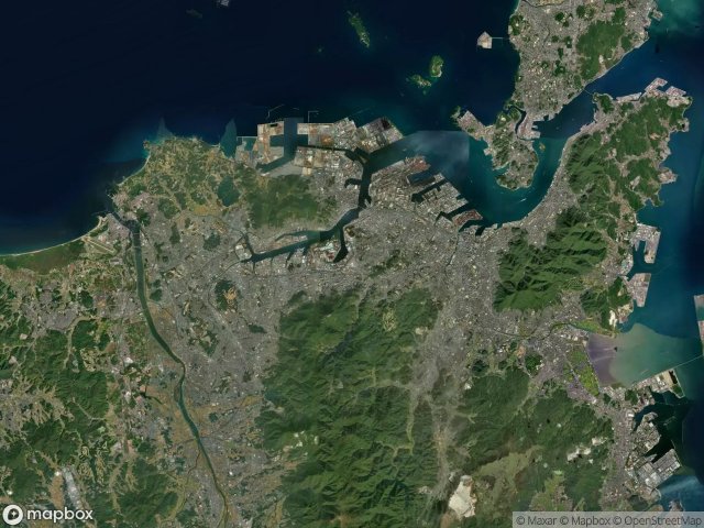 Kitakyushu अर्बेक्स मैप