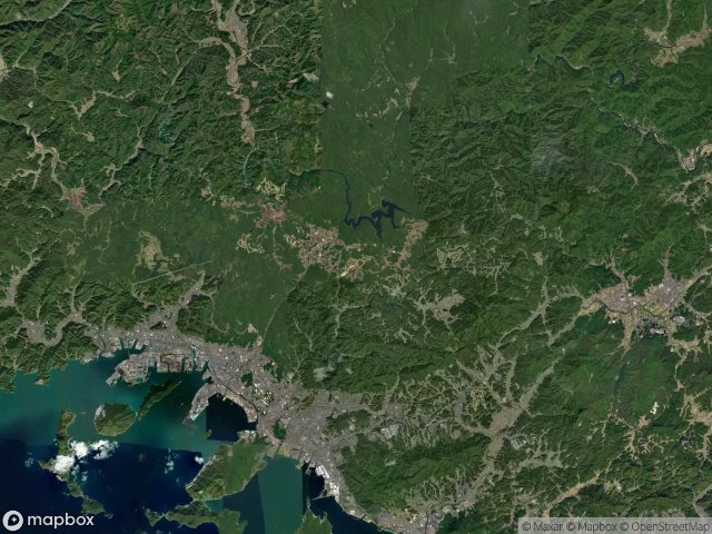 Urbex mapa Kudamatsu