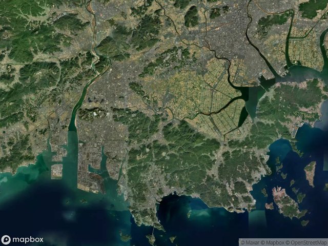 Urbex mapa Kurashiki