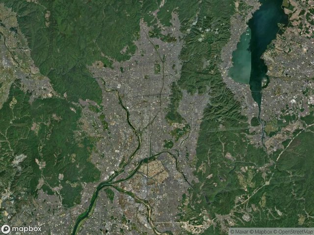 Urbex mapa Kyoto