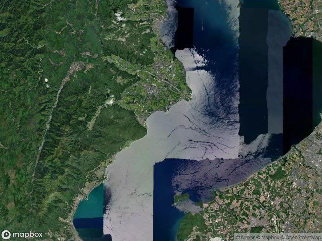 Urbex mapa Lake Biwa