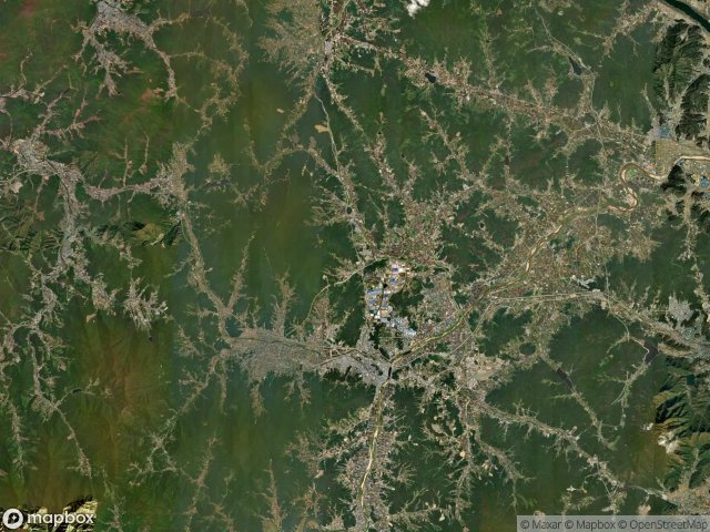 Urbex mapa Gimcheon