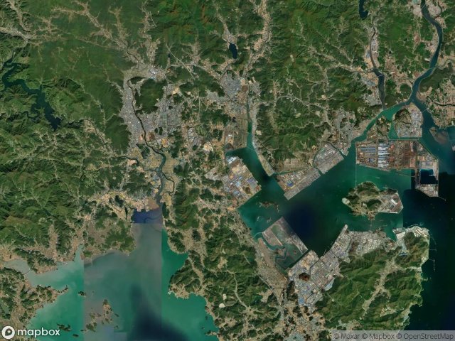 Urbex mapa Suncheon