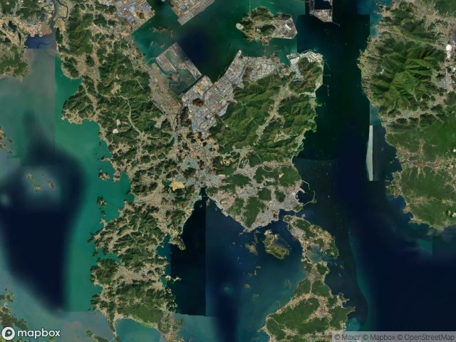 Urbex mapa Yeosu