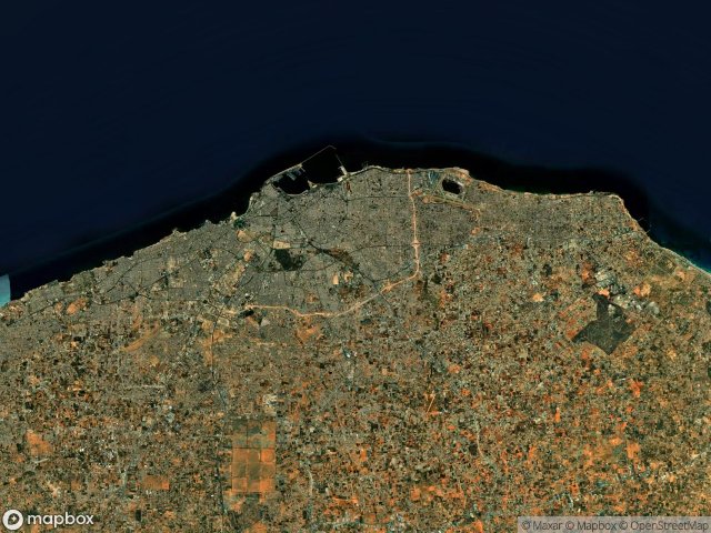 Urbex mapa Tripoli