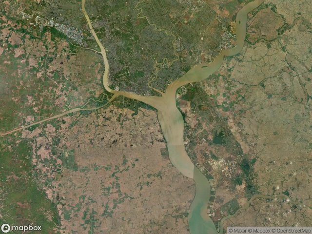 Urbex mapa Yangon S